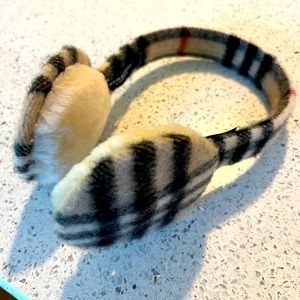 Vintage (early 2000s) Burberry Earmuffs